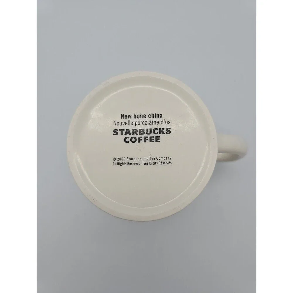 Starbucks New Bone China Coffee Mug 2009